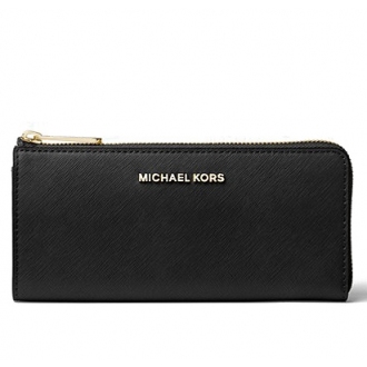 Michael Kors Quarter kožená peněženka černá