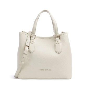 Valentino bags Brix kabelka umělá kůže krémová
