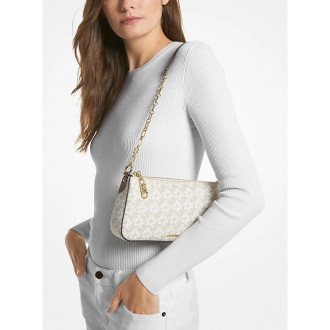 Michael Kors kabelka Empire medium logo vanilla