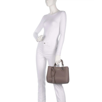 Emporio Armani střední kabelka s pouzdrem tmavě šedá