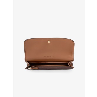 Michael Kors peněženka Hamilton Continental logo vanilla