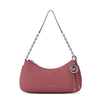 Michael Kors Nolita medium nubuck chain kabelka růžová