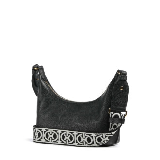 Coccinelle kožená kabelka přes rameno malá černá